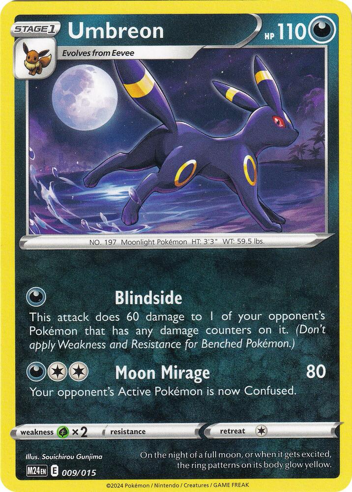 Umbreon - McDonald's Promos 2024 009/015