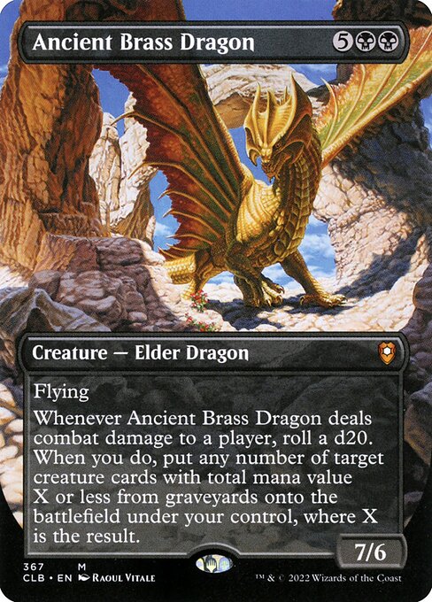 Ancient Brass Dragon - CLB 367