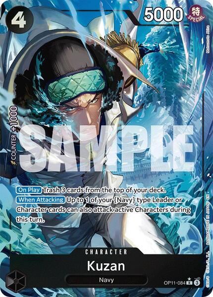 Kuzan (Alternate Art) - FOIL ★ A Fist of Divine Speed OP11-084