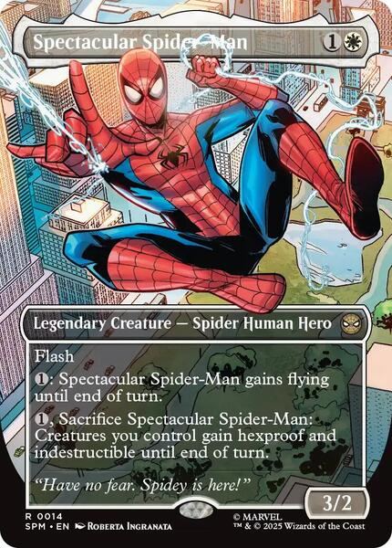 Spectacular Spider-Man (Borderless) - FOIL ★ Marvel's Spider-Man 14