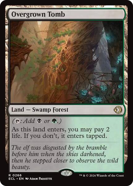 Overgrown Tomb - Lorwyn Eclipsed 266