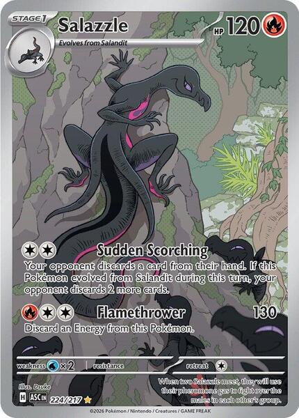 Salazzle - 224/217 - FOIL ★ ME: Ascended Heroes 224/217