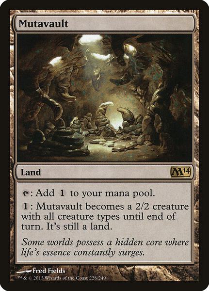 Mutavault - Magic 2014 (M14) 228