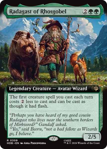 Radagast of Rhosgobel (Extended Art) - The Hobbit 309