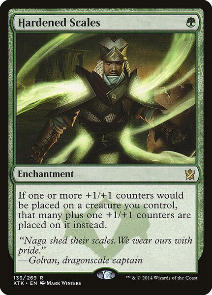 Hardened Scales - Khans of Tarkir 133