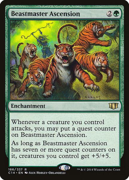 Beastmaster Ascension - Commander 2014 186