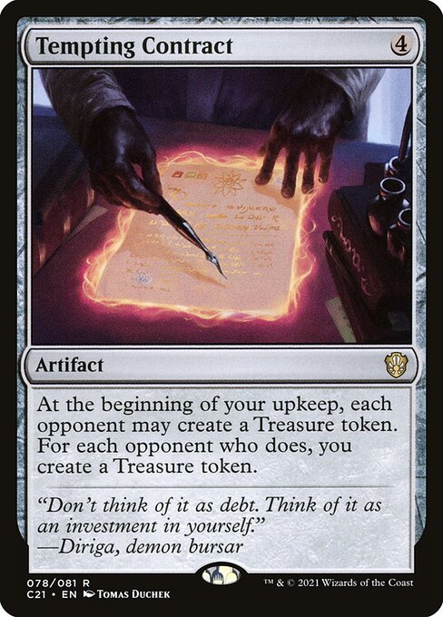 Tempting Contract - Commander 2021 C21 078/081 R