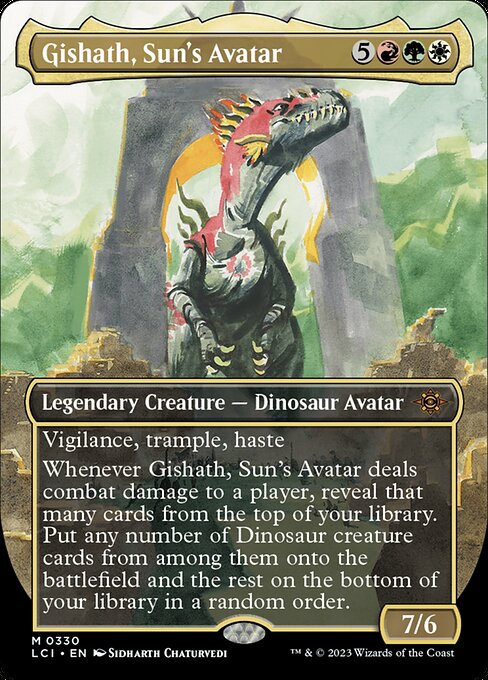 Gishath, Sun's Avatar - The Lost Caverns of Ixalan LCI M 0330