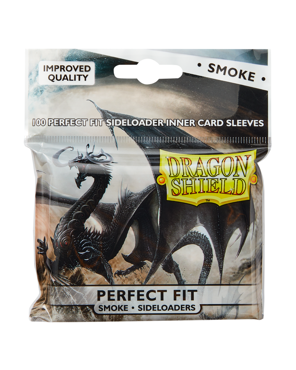 Dragon Shield: Bag Perfect Side Load Smoke (100)