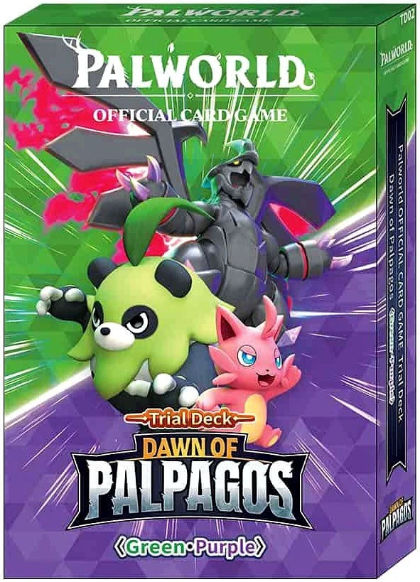 Palworld OCG: Dawn of Palpagos Trial Deck - Green & Purple