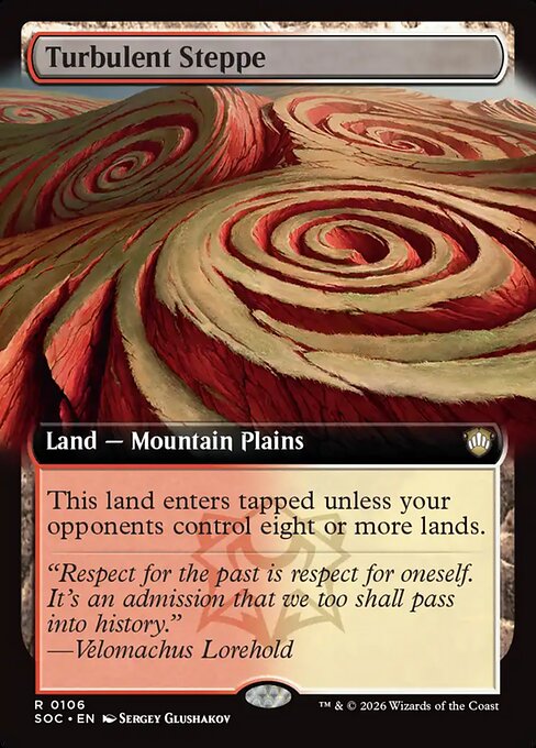 Turbulent Steppe — SOC