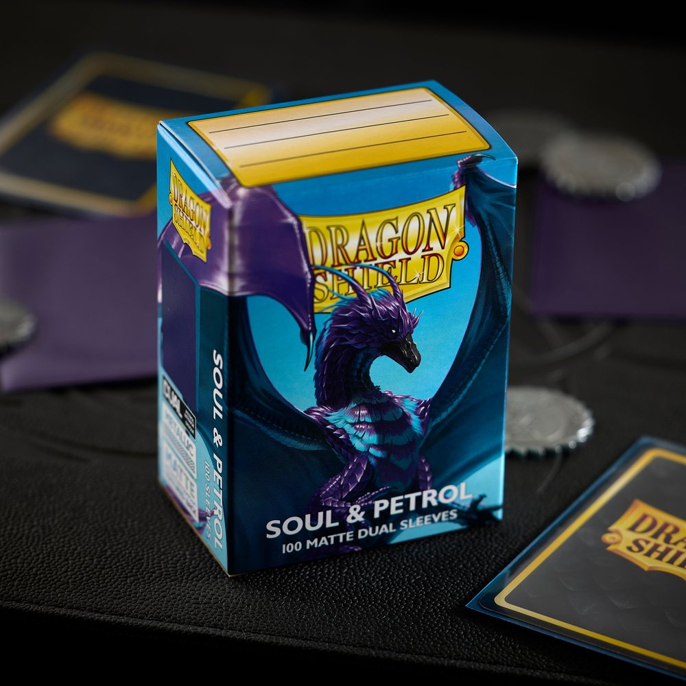 Dragon Shield: Dual Matte Soul & Petrol Sleeves (100)
