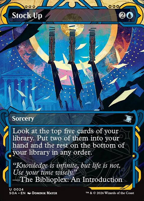 Stock Up - Secrets of Strixhaven Mystical Archive