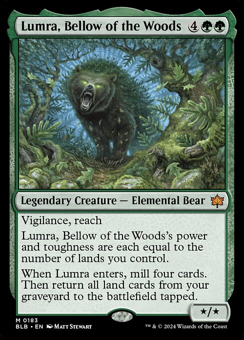 Lumra, Bellow of the Woods - BLB 183