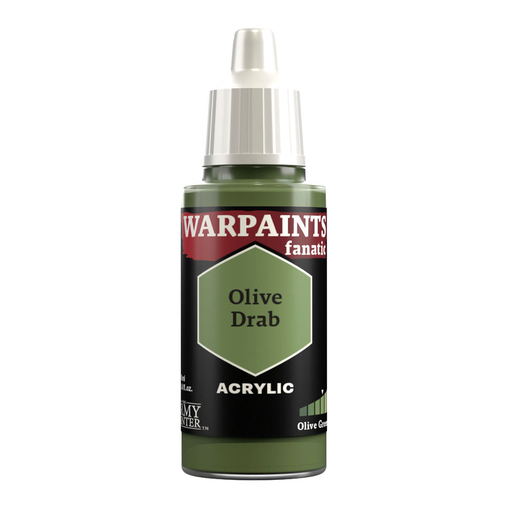 The Army Painter: Warpaints Fanatic - Olive Drab