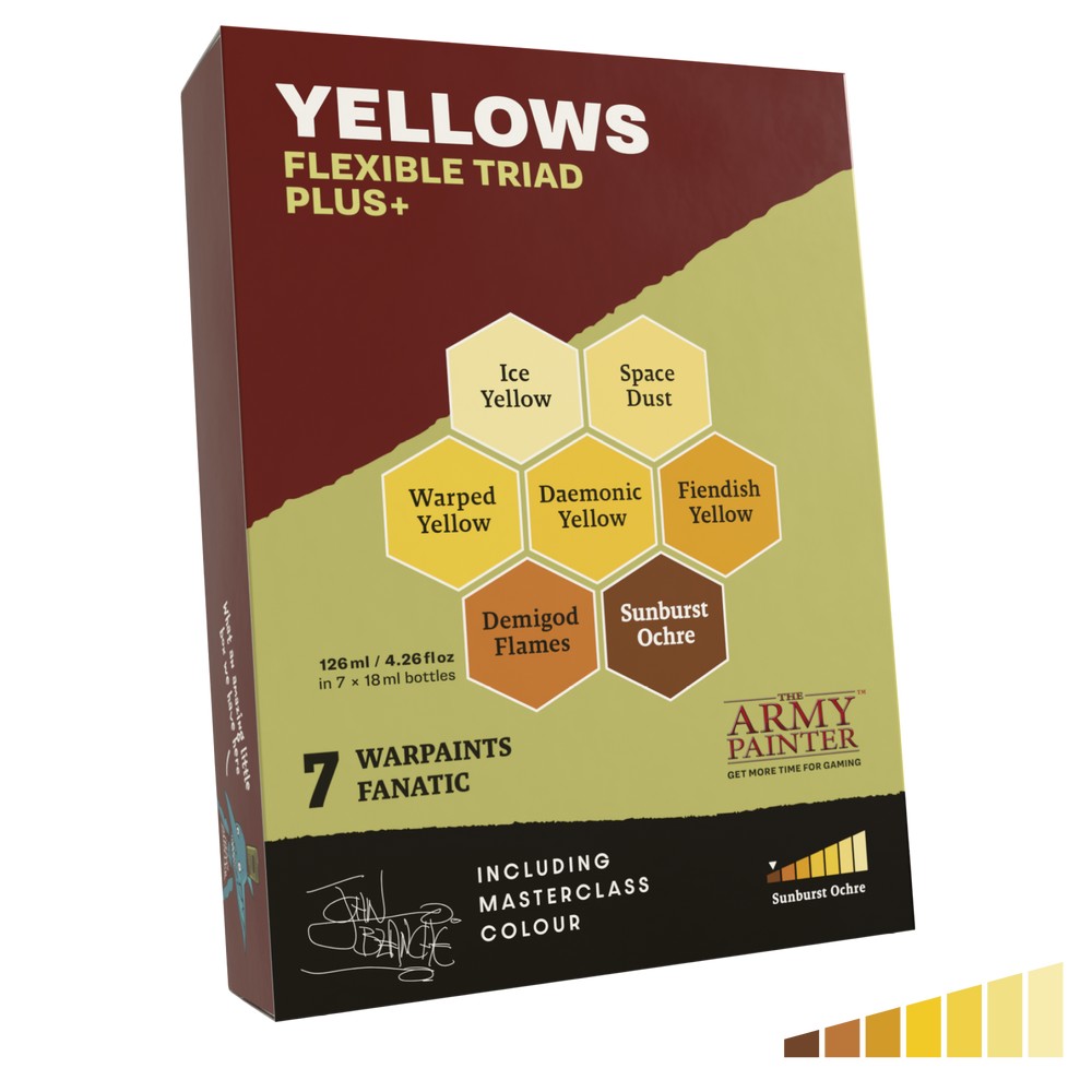 The Army Painter: Flexible Triad PLUS+: Yellows