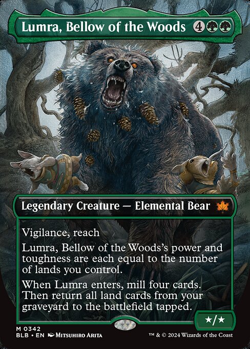 Lumra, Bellow of the Woods - BLB 0342 (M, borderless)
