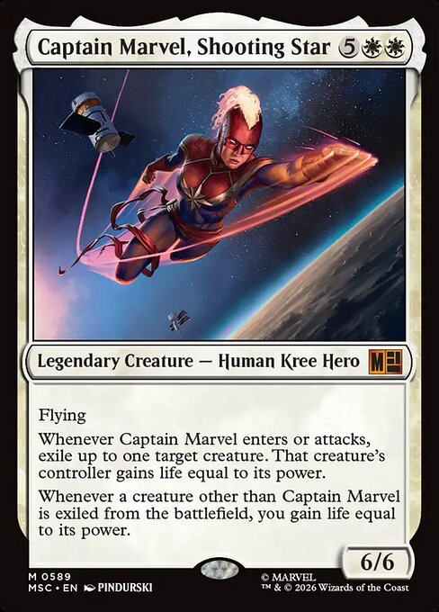 Captain Marvel, Shooting Star - MSC 0589 M