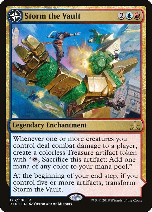 Storm the Vault // Vault of Catlacan - Rivals of Ixalan RIX 173/196 R