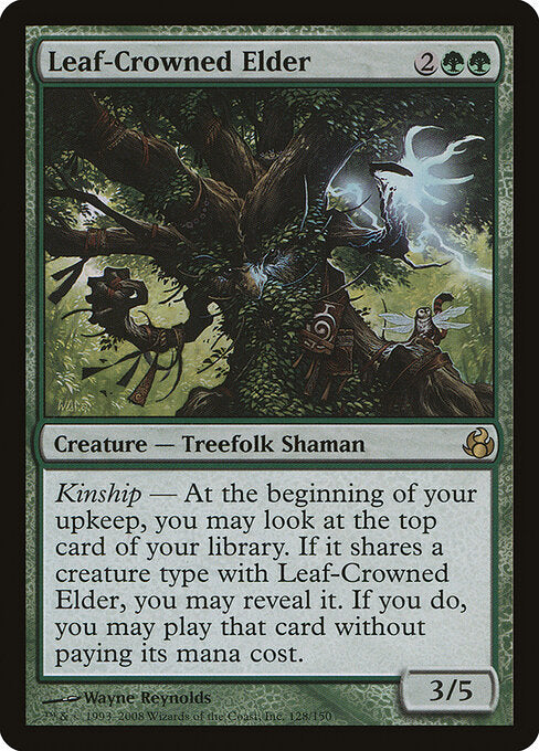 Leaf-Crowned Elder - FOIL ★ MOR 128/150 (Morningtide)