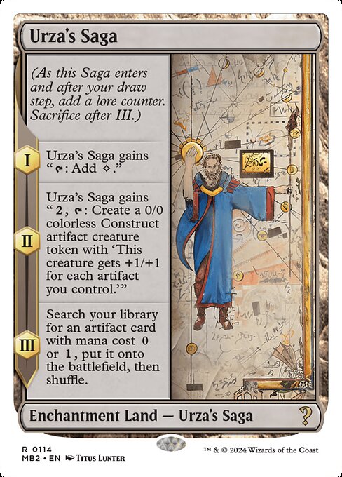 Urza's Saga - Mystery Booster 2 MB2 0114 R (2024)