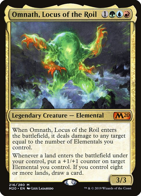 Omnath, Locus of the Roil - Promo Pack: Core Set 2020 216