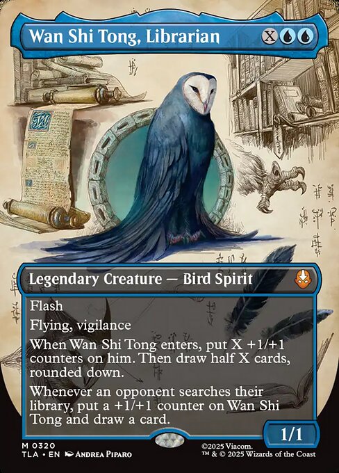 Wan Shi Tong, Librarian - Avatar: The Last Airbender TLA 0320 M (2025; Andrea Piparo)
