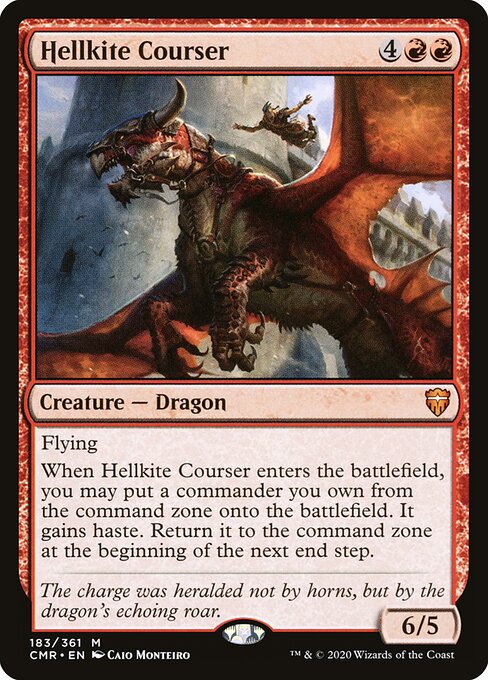 Hellkite Courser - CMR 183/361 (Commander Legends) M