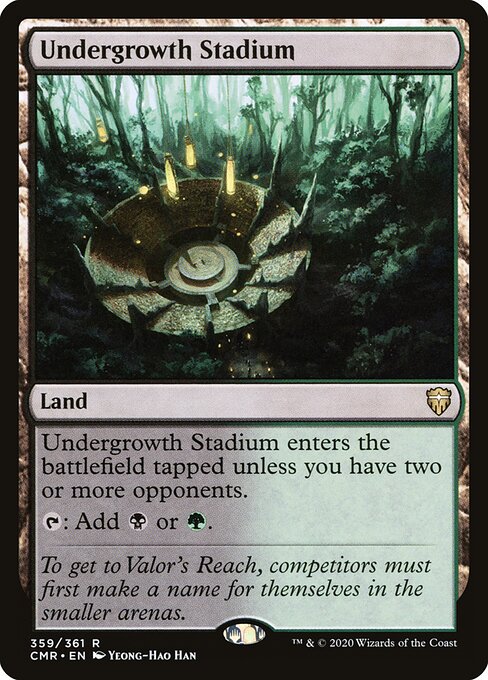 Undergrowth Stadium - Commander Legends CMR 359/361 R (2020)