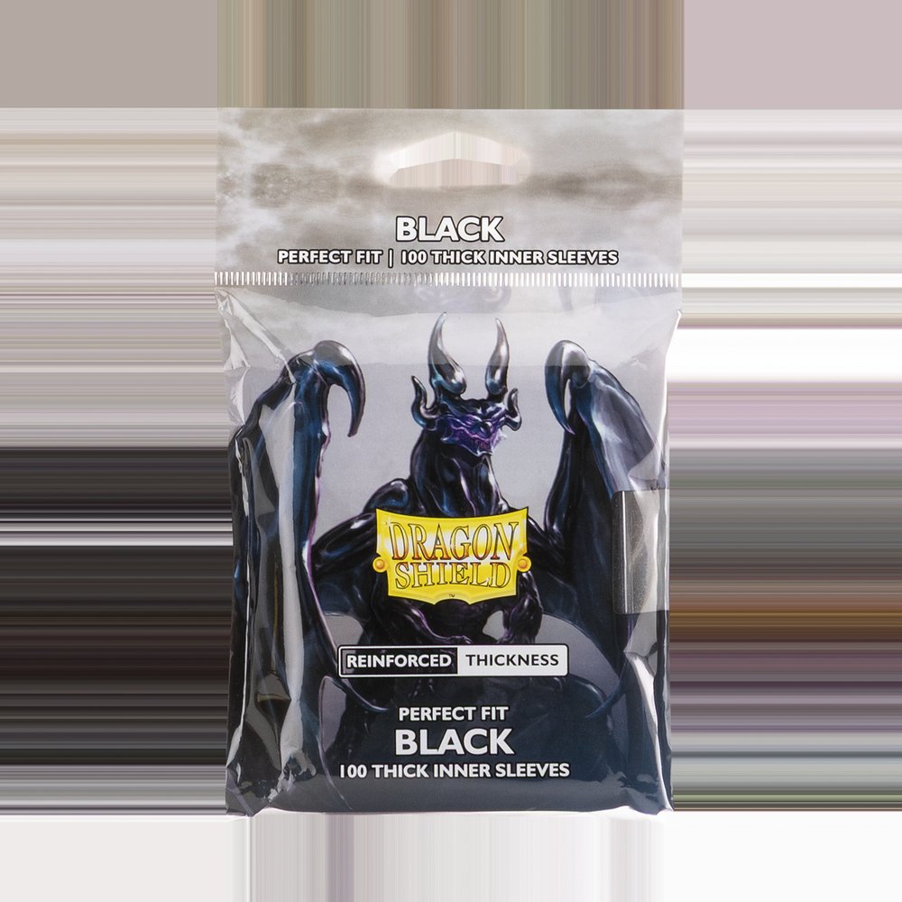 Dragon Shield Perfect Fit Black Reinforced (100)