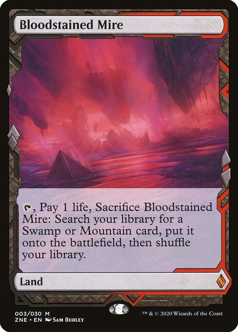 Bloodstained Mire - Zendikar Rising Expeditions ZNE 003/030