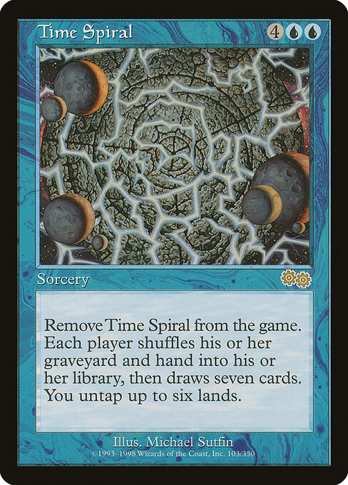 Time Spiral - Urza's Saga 103/350 (1998; Michael Sutfin)