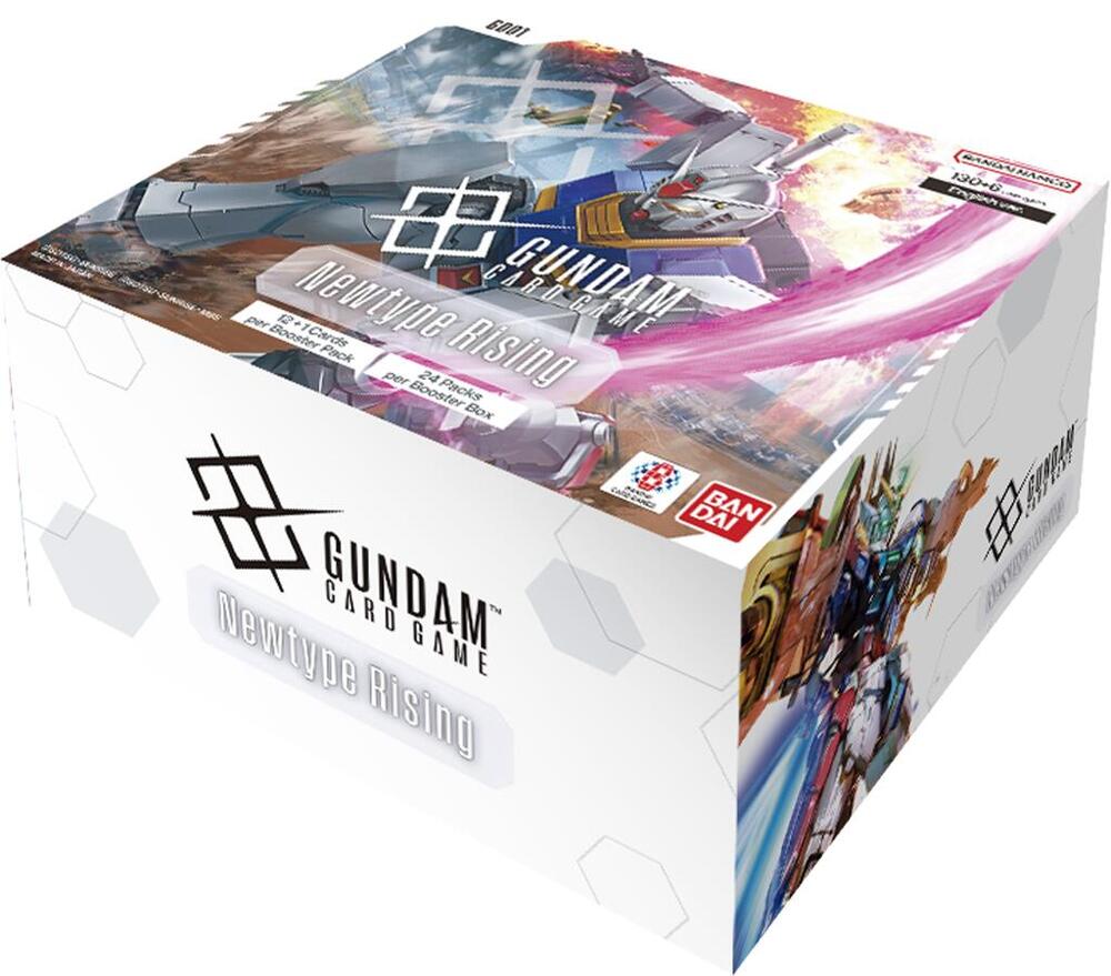 Gundam Card Game: Newtype Rising Booster Box (24 Packs)