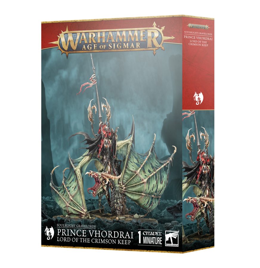 Soulblight Gravelords: PrinceVhordrai Lord of the Crimson Keep
