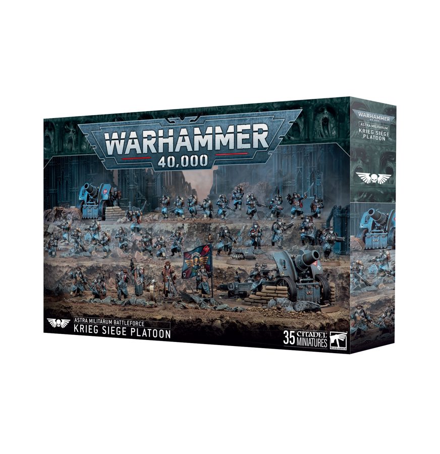 Astra Militarum Battleforce Krieg Siege Platoon