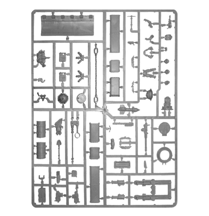 Astra Militarum Tank Accessories Sprue
