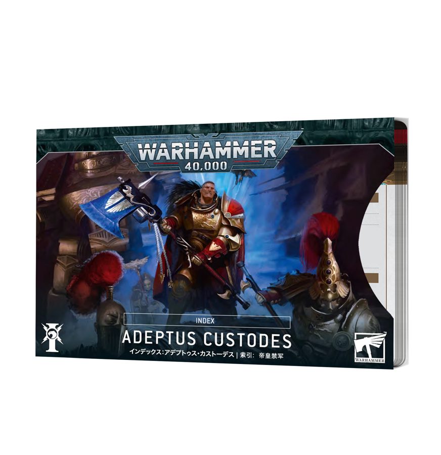 Index Cards: Adeptus Custodes