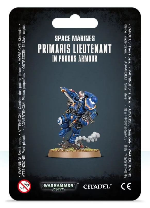 Primaris Lieutenant in Reiver Armour