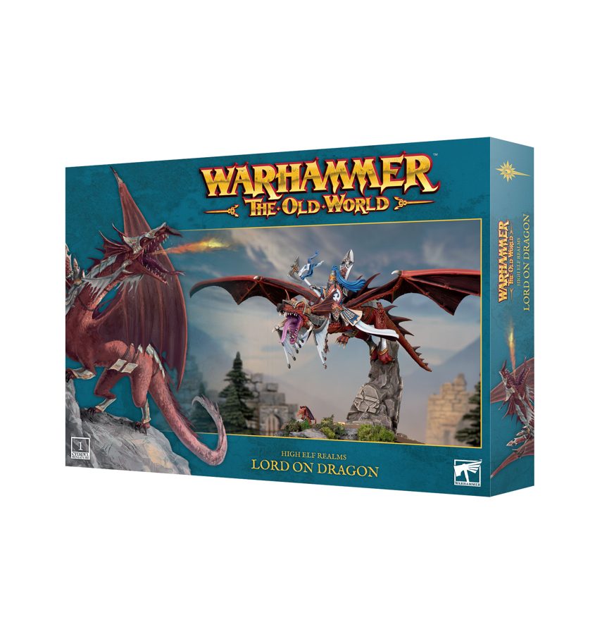 WHTOW: High Elf Realms Lord On Dragon