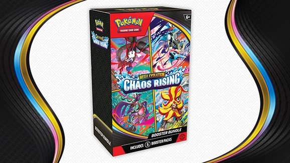 Pokemon: Mega Evolution - Chaos Rising Booster Bundle (6)