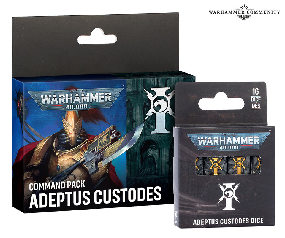 Warhammer 40,000: Adeptus Custodes Dice
