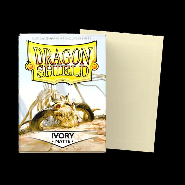 Dragon Shield: Ivory Matte Sleeves (100)