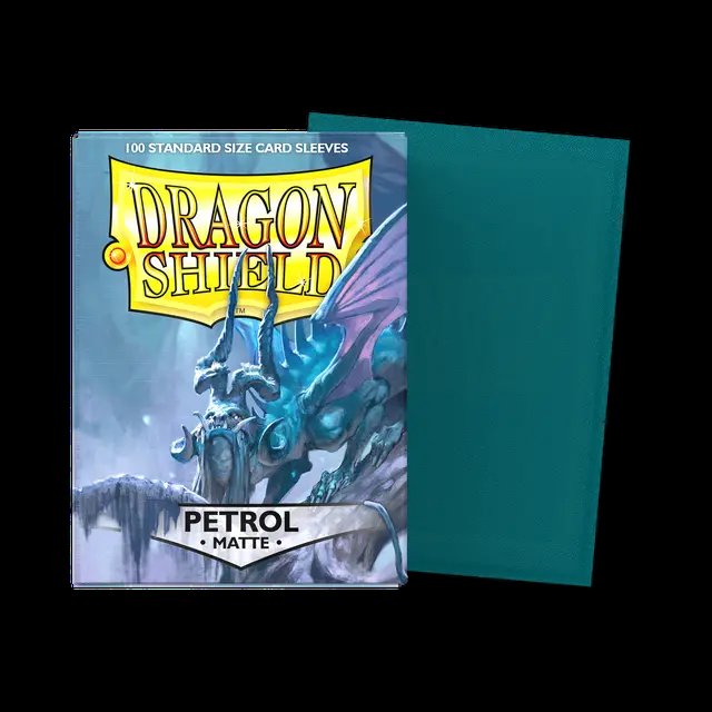 Dragon Shield: Petrol Matte Sleeves (100)