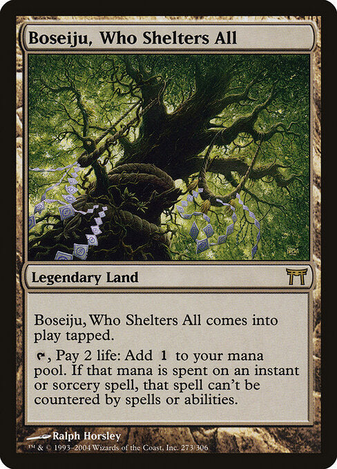 Boseiju, Who Shelters All - Champions of Kamigawa CHK 273/306