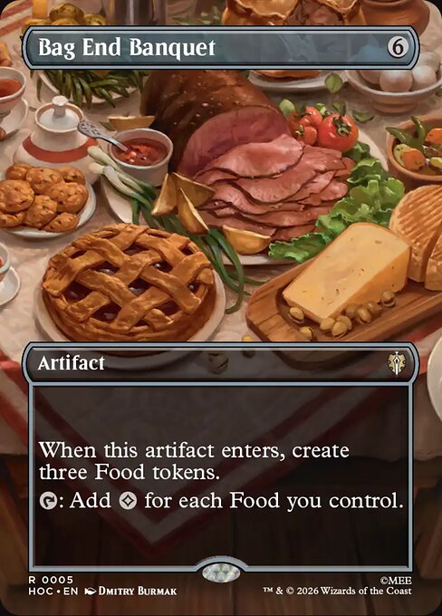 Bag End Banquet (Borderless) - The Hobbit Eternal
