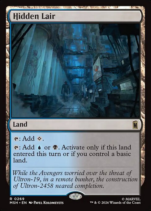 Hidden Lair — MSH