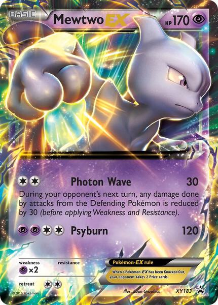 Mewtwo EX - XY183 - FOIL ★ XY Promos XY183