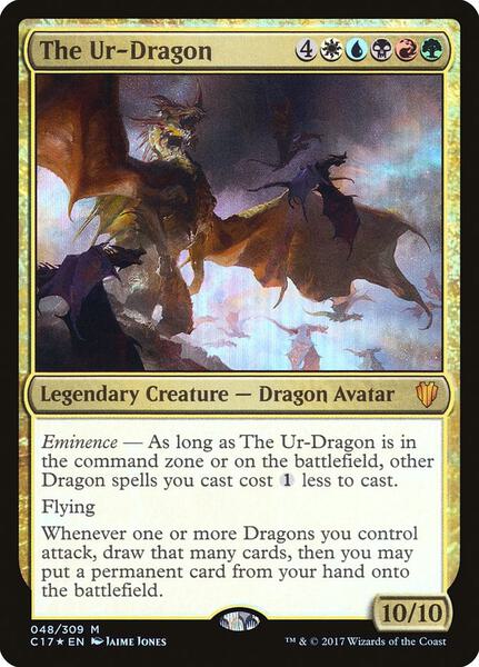 The Ur-Dragon - FOIL ★ Commander 2017 48