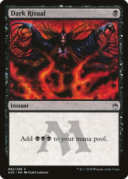Dark Ritual - Masters 25 82