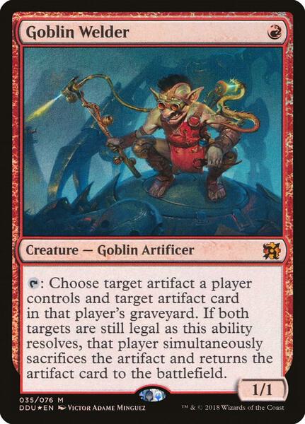 Goblin Welder - FOIL ★ Duel Decks: Elves vs. Inventors 35